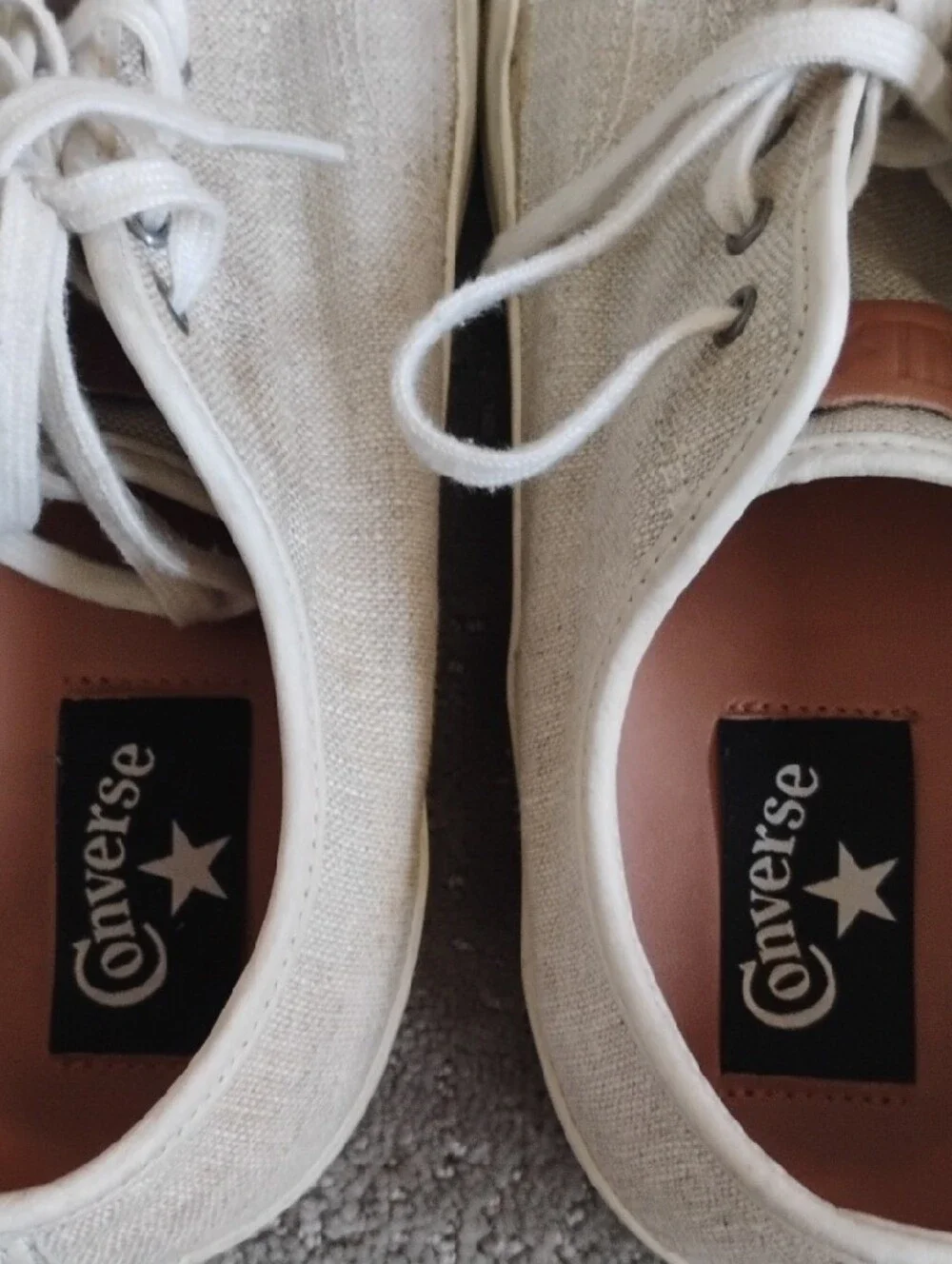 Converse All Stars. Men's 13. Light Beige. Excellent Condition. - Picture 5 of 8